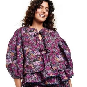 Kika Vargas x Target Blouse and Vest NWOT